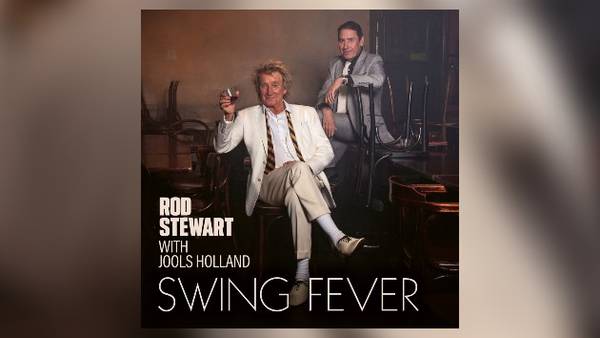 Rod Stewart on track to top British charts with new swing album