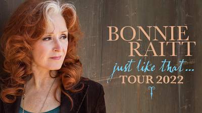 Want to See Bonnie Raitt in concert? Enter Here to Win!