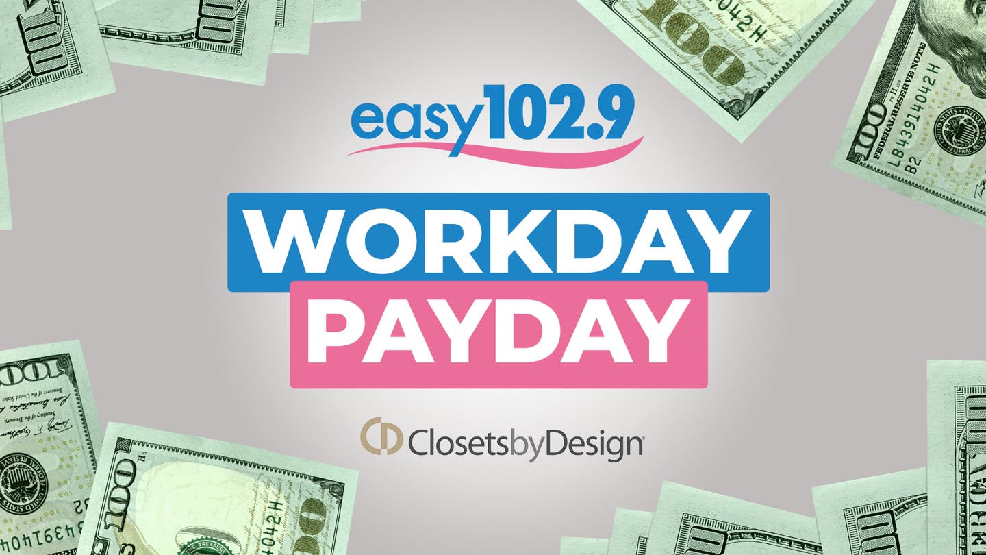 Your Chance To Win $1,000, Five Times Each Workday!