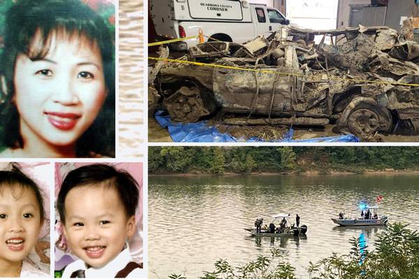 Bone found in submerged SUV belongs to Ohio mom who vanished with kids in 2002