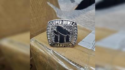 Counterfeit NFL Super Bowl championship rings seized by federal agents