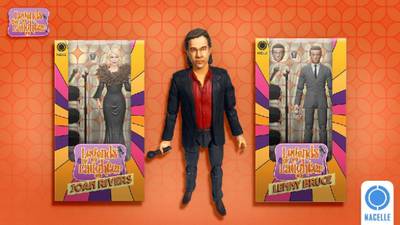 Legendary comedians getting the action figure treatment